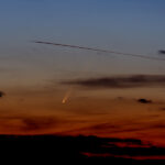 Pozorování komety McNaught 10. 1. 2007