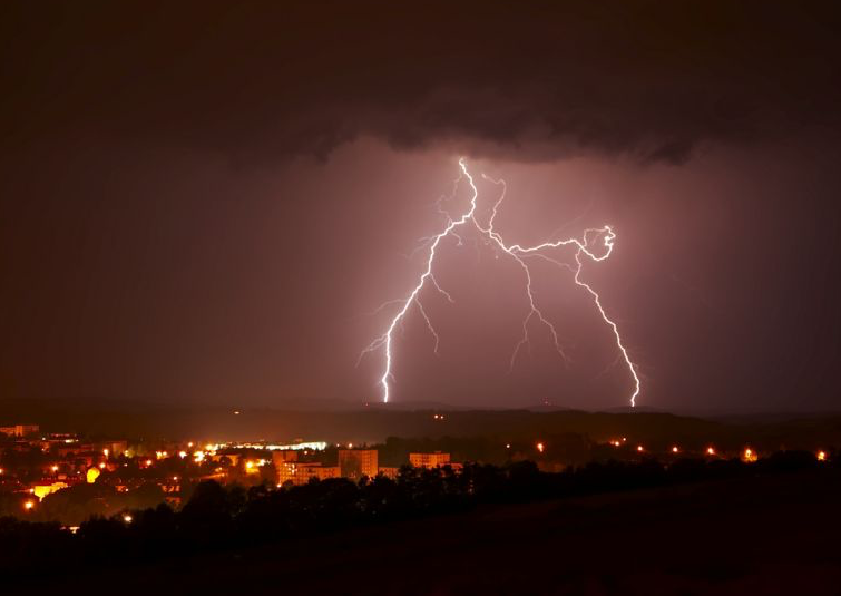 Bouřky 31. 5. 2008