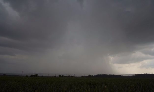 Bouřky s přívalovými srážkami 3.6.2008