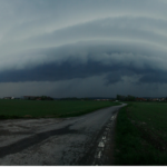 Bouřky a pozorování húlavy na Kladensku 9. 5. 2010