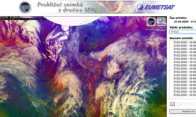 Nový obsah a design stránky Meteo data