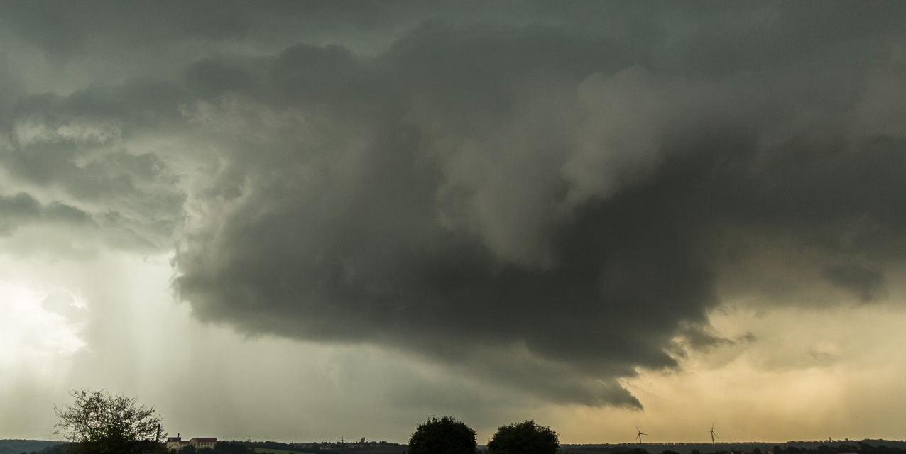 Poměrně silné bouřky  8. 9. 2014