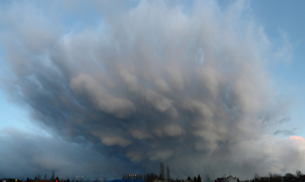 Bouřky na přelomu března a dubna 2015