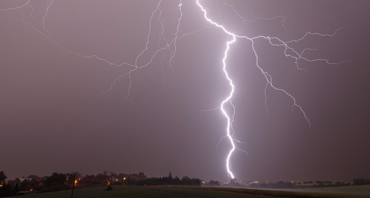 Večerní bouřky 20. 6. 2019