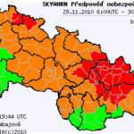 Předpověď nebezpečných jevů na 29.11.2010