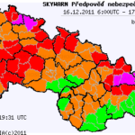 Předpověď nebezpečných jevů na 16.12.2011