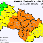 Předpověď konvektivních bouří na 23.7.2010