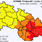 Předpověď konvektivních bouří na 6.8.2010