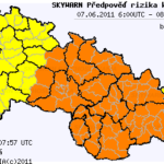 Předpověď konvektivních bouří na 7.6.2011