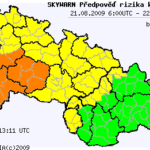 Aktualizace předpovědi na 21.8.2009