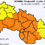 Předpověď konvektivních bouří na 22.5.2012