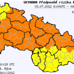 Předpověď konvektivních bouří na 3.7.2012