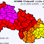 Aktualizace předpovědi na 23.7.2009 – v1