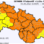 Předpověď konvektivních bouří na 3.8.2012