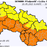 Předpověď konvektivních bouří na 19.5.2013