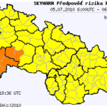 Předpověď konvektivních bouří na 5.7.2010