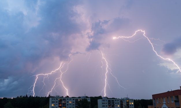 Bouřky na Ostravsku 19. 7. 2020